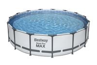 Basen stelażowy 457x107 Steel Pro Max z akcesoriami 11w1 Bestway 56488