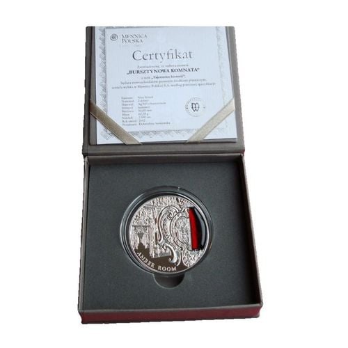Niue Komnata Bursztynowa 2 Uncje Srebra Proof 2012 na Arena.pl
