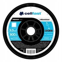 CELLFAST ŻYŁKA TNĄCA DO KOSY PODKASZARKI SZPULA KWADRATOWA 3MM 300M 35-083