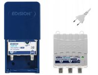 Wzmacniacz ANTENOWY EDISON 1UHF, 10-25dB, 107 dBmV, 24 V,