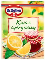 DR OETKER Kwasek Cytrynowy 20g