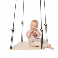 Huśtawka Platforma Sensoryczna dla Dziecka Dzieci Drewniana Cud-Wood Bujana