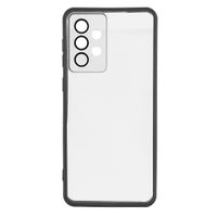 etui do samsung galaxy a33 5g w393 bezbarwny z czarnym