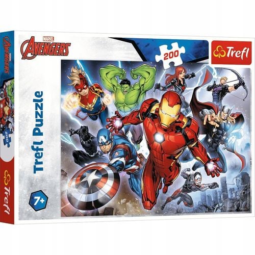 puzzle 200 waleczni avengersi 13260 na Arena.pl