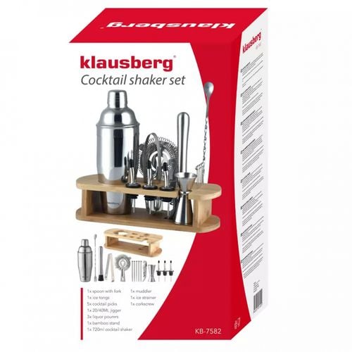 zestaw barmański 16 elementów klausberg kb-7582 na Arena.pl