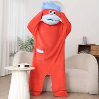 Piżama onesie z motywem potwora, rozmiar S, kolor 6