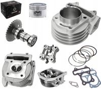Zestaw cylinder głowica 80 cm3 Skuter GY6 139QMB/QMA MORETTI