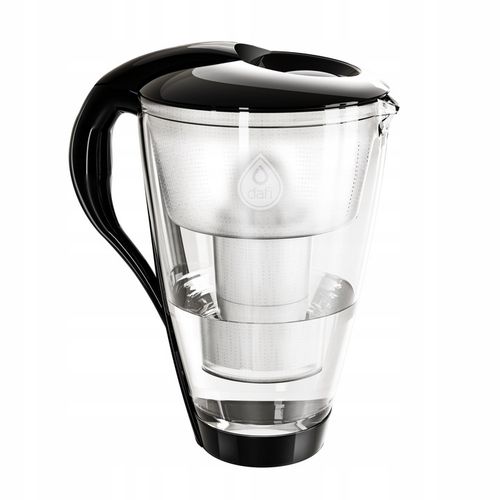 Dzbanek filtrujący szklany Dafi Crystal LED 2l + 10x Filtr Dafi na Arena.pl