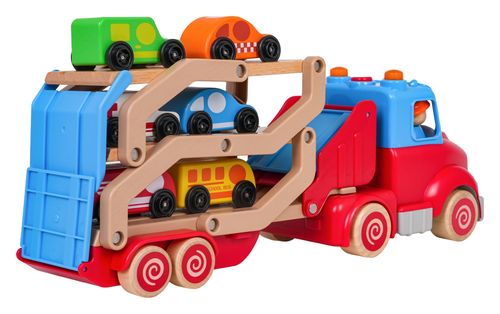 Drewniana Laweta + Autka na Arena.pl