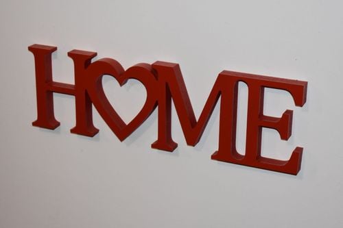 Napis 3D HOME na Arena.pl