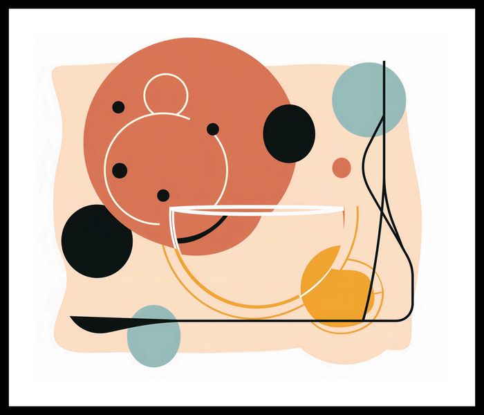 Plakat 60x50cm Harmonia Ciepła zdjęcie 3