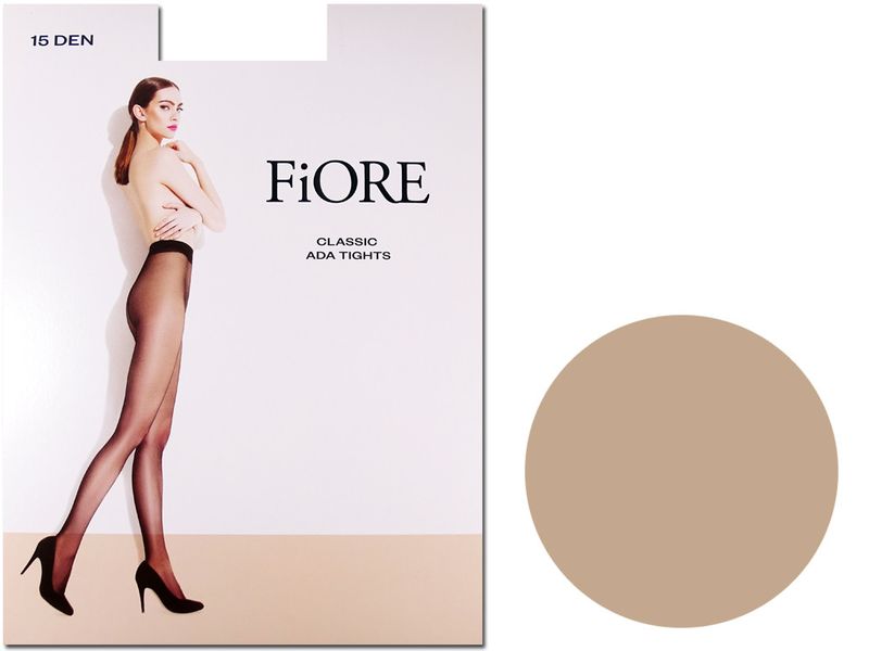 Cienkie półmatowe rajstopy damskie 15 den Ada Nude 2 zdjęcie 1