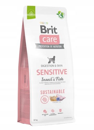 BRIT CARE Sustainable Sensitive Insect & Fish 12kg na Arena.pl