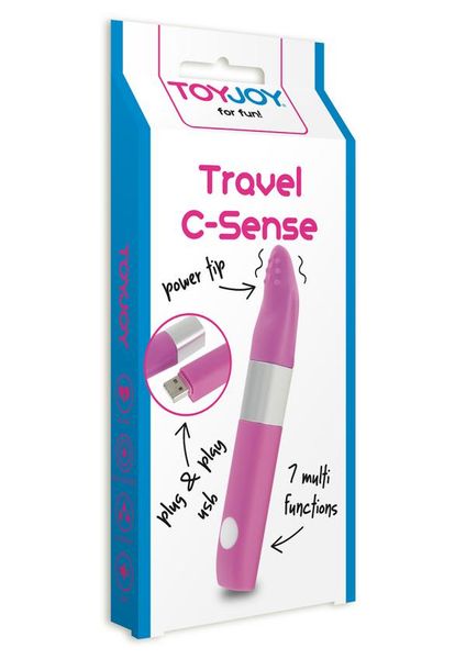 ToyJoy TRAVEL C-SENSE Mini masażer zdjęcie 1