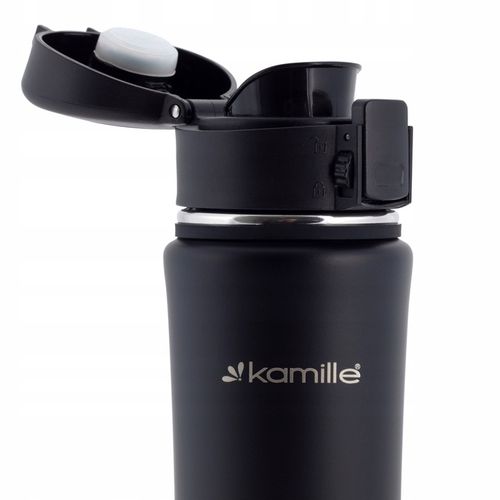 KUBEK TERMICZNY TERMOS STALOWY 100% SZCZELNY pojemny bidon KAMILLE 500 ml na Arena.pl