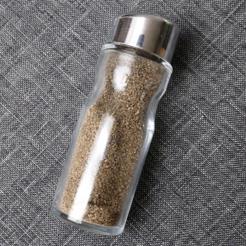 Solniczka pieprzniczka szklana pojemnik przyprawnik na przyprawy kuchenny na Arena.pl