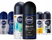 2X Nivea MEN Antyperspirant MIX 6 x roll on 50ml