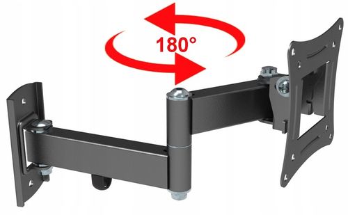 EXTRA MOCNY OBROTOWY UCHWYT DO MONITORA lub TELEWIZORA 10-32 cal Wieszak TV na Arena.pl