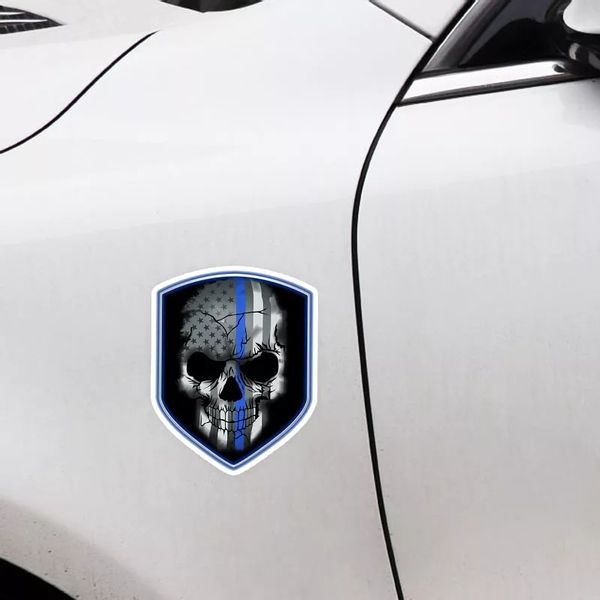 Wlepa Shield Skull Niezależność Wolność Strażnik zdjęcie 5