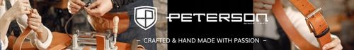 PETERSON klasyczny męski skórzany pasek na prezent na Arena.pl