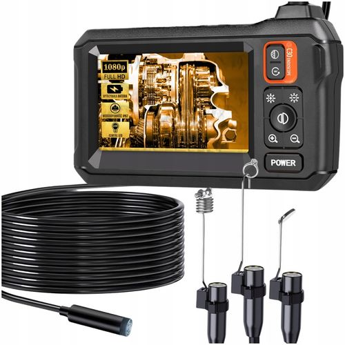 Kamera Endoskopowa Inspekcyjna 1080p 5m Bezprzewodowa Przemysłowa Zestaw na Arena.pl