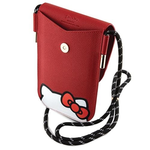 hello kitty torebka hkowbpscker czerwony/red leather hiding kitty cord na Arena.pl