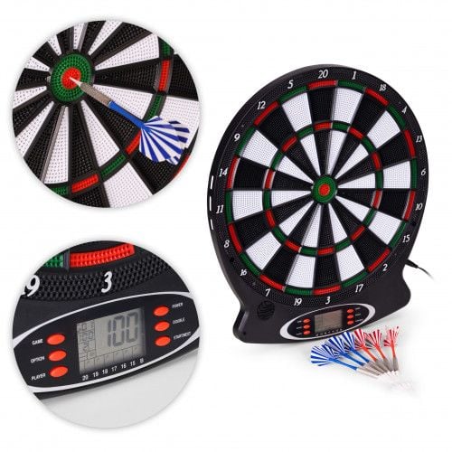 ELEKTRONICZNA TARCZA DO DARTA LCD 18 TRYBÓW 8 GRACZY na Arena.pl