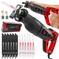 PIŁA SZABLASTA WYRZYNARKA LISI OGON ELEKTRYCZNA 1800W 12 X NÓŻ ZESTAW MOCNA