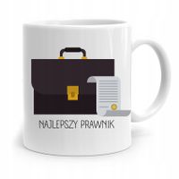 Kubek Dla Prawnika Mecenasa Najlepszy Prawnik Z Nadrukiem Ze Zdjęciem