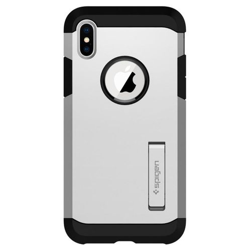 SPIGEN TOUGH ARMOR Apple iPhone X - SATIN SILVER na Arena.pl