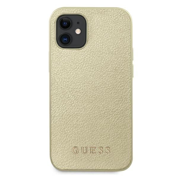 Etui Guess do iPhone 12 mini, Złoty zdjęcie 3