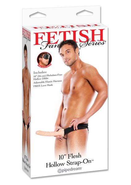 Proteza-Ff Hollow Strap-On Flesh zdjęcie 3