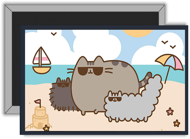 Magnes na lodówkę Pusheen zdjęcie 1