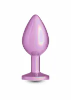 ns novelties iridescent pink medium aluminiowy korek anatomiczny średni
