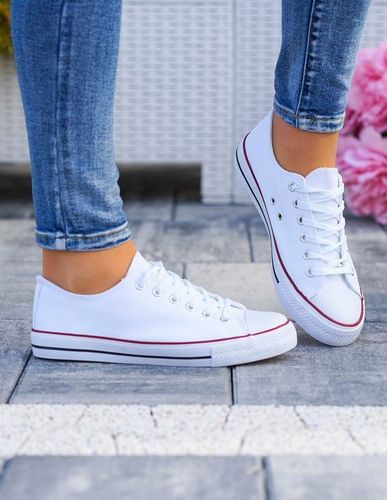 Białe Trampki Tenisówki All White 39 na Arena.pl