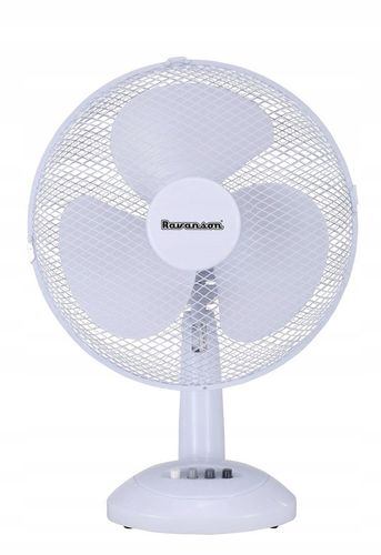 Wentylator biurkowy RAVANSON WT-1023 Biały na Arena.pl