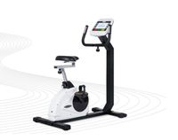 Rower poziomy EMS 36 poziomów oporu TFT 10" Bluetooth 181kg