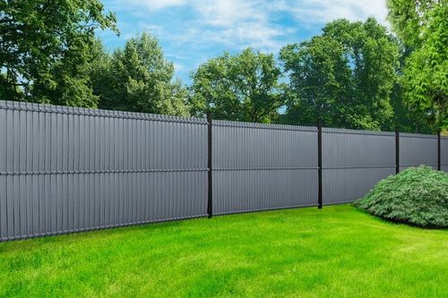 OSŁONA DO PANELI OGRODZENIOWYCH 123 x250 44/62 ANTRACYT Cały kpl+instrukcja na Arena.pl