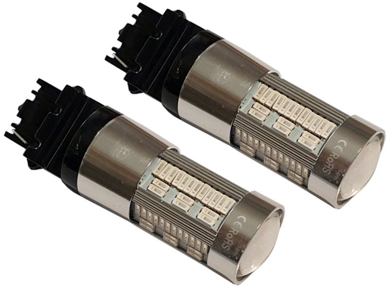 żarówka LED p27w T25 pomarańczowa canbus 105 SMD 12v can bus zdjęcie 2