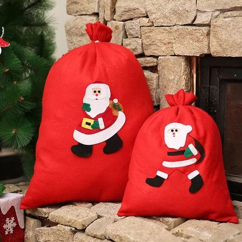 WOREK NA PREZENTY POD CHOINKĘ DUŻY XXL WOREK ŚWIETGO MIKOŁAJA na Arena.pl