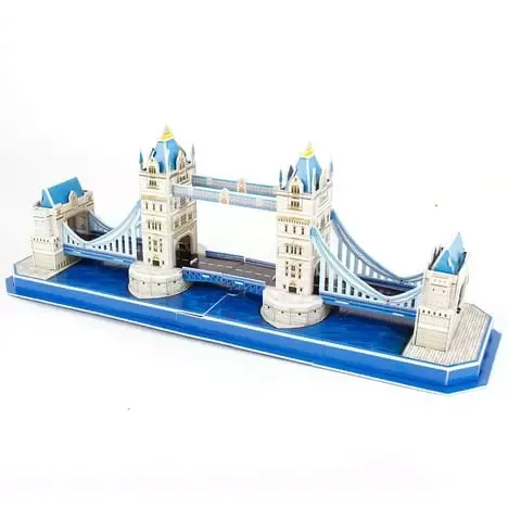 Puzzle 3D 52 elementy. Tower Bridge na Arena.pl