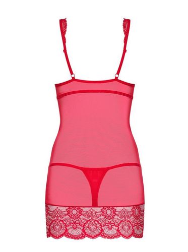 Seksowna Koszulka  i Stringi - Obsessive 853-CHE-3 L/XL na Arena.pl