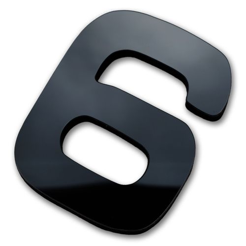 Zegar ścienny Diy BAST 3D czarny na Arena.pl