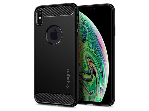 Etui Spigen Rugged Armor Apple iPhone Xs Max Black na Arena.pl