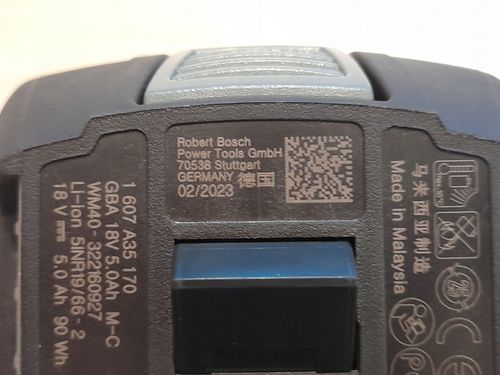 Akumulator Li-ion 5Ah 18V EU 30/45 BOSCH na Arena.pl