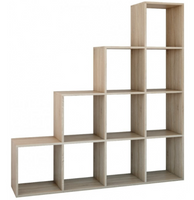 Regał Otwarty Schodkowy Wysoki 153 cm Sonoma SPOT TS - 3 Kolory