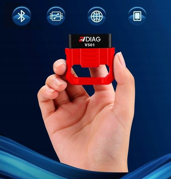 INTERFEJS DIAGNOSTYCZNY 24DIAG V501 ELM327 BLUETOOTH 5.0 OBD2 iOS ANDROID zdjęcie 15