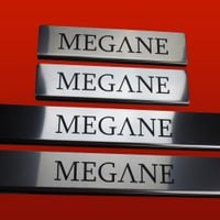 Listwa progowa RENAULT MEGANE MK3 Stal nierdzewna 304 połysk  4szt