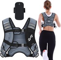 KAMIZELKA TRENINGOWA 6,8KG OBCIĄŻENIOWA TRENING BIEGANIE FITNESS SIŁOWNIA