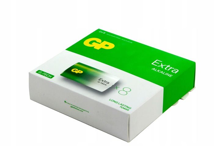 8x Bateria alkaliczna LR20 D GP EXTRA G-TECH zdjęcie 3